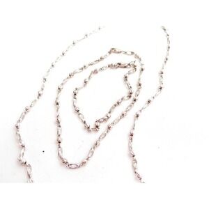 Matching Silver Toned Necklace‎ Bracelet & Anklet